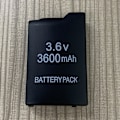 Miniatyrbillede 6 af 9: Gamepad-batteri 3,6V 3600mah til PSP 2000 til PSP 3000 Playstation Portable genopladelige celler udskiftning