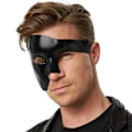 Miniatyrbillede 3 af 3: tectake Venetiansk Maske Fantom Black Svart