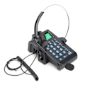 Miniatyrbild 6 av 7: HT910 Callcenter trådbunden telefon med headset telefon med rundstrålande headset set för kontor hem