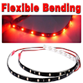 Miniatyrbillede 3 af 5: Vandafvisende DC 12V Motor LED Strip Underbody Lys Gul Yellow 6 pcs