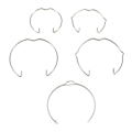 Miniatyrbilde 3 av 5: Downlight Spotlight Spring Lamp Retaining Spring Clip Ring Ligh A3