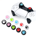 Miniatyrbillede 2 af 5: 4 stk PS5 Thumbstick Grip Silikon GRØN green
