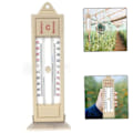Miniatyrbild 2 av 5: Väggmonterad fönstertermometer, transparent utomhustemperaturmätare, självhäftande fönstertermometer, transparent pekartemperaturmonitori