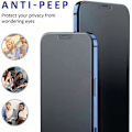 Miniatyrbilde 5 av 5: pcs personvern skjermbeskytter for iPhone 15 pro max
