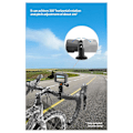 Miniatyrbild 3 av 5: För Gopro12-kameror 360-graders rotation Snabb demontering Metallstyrstångs rörklämma Snabb installation F