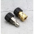 Miniatyrbillede 5 af 5: 2 x højtryksvaskeslange adapter hun til 3/8\" hurtigkobling til M22 14mm hun