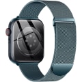 Pikkukuva 1 / 5: Metallinen ranneke yhteensopiva Apple Watch -rannekkeen kanssa 40 mm 38 mm 41 mm Vaaleansininen-WELLNGS Light Blue Light Blue 38/40/41mm