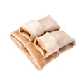 Miniatyrbillede 5 af 5: 1/2 Mode Kvinders Fleeceforet Strømpebukser Termiske Strømpebukser Yderbeklædning Hudfarve 300g Trin fødder Skin Color 300g Step feet 2PCS