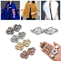 Miniatyrbillede 1 af 5: Cardigan Clip Shawl Brosche Clip Spænder Sweater Bluse Pin-WELLNGS