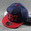 Pikkukuva 1 / 3: Uusi muoti lapsille Ronaldo Cr7 Neymar Njr lippalakki hattu pojat tytöt lapset Messi Snapback hatut Hip Hop lippikset Gorras - navy CR7