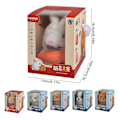 Miniatyrbilde 3 av 4: Robotvalp, Min Realistiske Robotvalp Milow Realistisk Gående Teddy Plussj med Eske White Rabbit