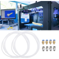 Miniatyrbild 3 av 5: Ptfe-rör Pc4 M6 snabbkoppling 2*Ptfe-rör 4*Pc4M6 snabbkoppling 4*Pc4M10 rak pneumatisk koppling tryck