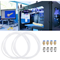 Miniatyrbillede 3 af 5: Ptfe-rør Pc4 M6 Quick Fit 2*Ptfe-rør 4*Pc4M6 Quick Fit 4*Pc4M10 lige pneumatisk fitting tryk