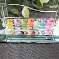 Miniatyrbillede 4 af 6: 60 stk. Mini Resin Ænder - Lysende Små Ænder til DIY Have, Dukkehus Tilbehør, Glød i Mørket, Mikro Landskab Dekoration 90pcsx15kind