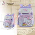 Miniatyrbillede 1 af 5: Sanrio HelloKitty Cinnamoroll skoletaske til piger, perfekt til elever i 1.-3. klasse, sød og funktionel KT0184B
