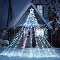 Miniatyrbilde 1 av 7: Julelys, 317 LED 10 fot x 9 Utendørs Juledekorasjonslys