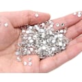 Miniatyrbild 2 av 4: 1440 st 4 mm ss16 gnistrande runda flatback strass kristaller, icke-självhäftande
