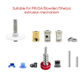 Miniatyrbilde 2 av 5: For Voron 0.1/2.4 Kort avstand BMG Dual Gear Kit for PRUSA/Bowden Ekstruder