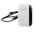 Miniatyrbillede 1 af 4: Trådløs Wifi Repeater Netværk Wifi Router Expander Antenne Forstærker Repeater Netværkskabel
