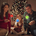 Miniatyrbilde 5 av 5: Retro Magic Rail Twirler Leke 3-pak LED Lysende Glow Gyro Hjul Magnetisk Yo-yo