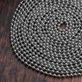 Miniatyrbild 5 av 5: Kulkätting 3 meter lång och 2,4 mm diameter med 10 olika anslutningar