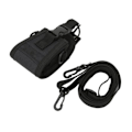 Miniatyrbillede 1 af 4: HURRISE 2-vejs radioholder etui MSC 20A 2-vejs radioholder etui Walkie Talkie opbevarings etui etui med videomodtager MSC20A