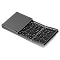 Miniatyrbillede 1 af 5: Foldbar Trådløst USB Genopladeligt Tastatur til iOS, Android, Windows PC, Laptop, Smartphone - Sort