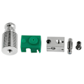 Miniatyrbillede 2 af 3: Kølelegeme Ekstruder Køler med Spændhylser V6 Dyse 1,75 mm Filament Hotend Kompatibel med Pt100 Prusa I3 Mk3 3d Printer
