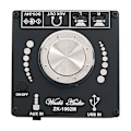 Pikkukuva 3 / 10: ZK-1002M 100W+100W Bluetooth-yhteensopiva 5.0 Tehovahvistinlevy Stereo AMP-vahvistin Kotiteatteri AUX USB WELLNGS