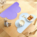 Miniatyrbillede 4 af 5: Børnebordstablet - Silikone Cloud Shape bordtablet Skridsikker bordtablet