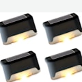 Miniatyrbilde 1 av 7: Solcelledrevet belysning for trapper og rekkverk 4-pack