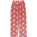 Miniatyrbillede 1 af 6: Søde tegneserie pyjamas bukser kvinder all over print flannel pyjamas jul halloween varm hjem sove graffiti bukser stil-1 Style-1 Medium