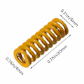 Miniatyrbillede 2 af 5: 3D-printer fjeder senge 8mm ydre diameter 20mm længde støbeform let belastning til Creality Ender 3, Ender 3 Pro, Ender 3 V2, 8stk