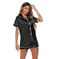 Miniatyrbild 3 av 5: Dam satin pyjamas S