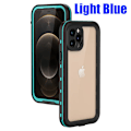 Pikkukuva 1 / 6: IP68 vedenpitävä iPhone 15 14 13 12 11 Pro Max XS Max XR 7 8 kotelo RedPepper läpinäkyvä suojus sukellus vedenalainen uinti ulkoilulajit ruoho B Grass Blue i-Phone 15 Plus