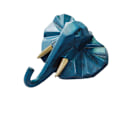 Pikkukuva 1 / 5: 1/2/3/5 Vahva ja kestävä eläinpään avaimenkoukku yksinkertaiseen retro-siniseen (elefantti) Retro blue(elephant) Set