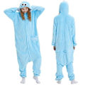 Pikkukuva 2 / 2: Unisex-aikuisen Kigurumi-eläinhahmoasu puku pyjama Fancy 1onesie1 Big Eyes-Blue