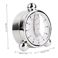 Miniatyrbild 2 av 4: 60 minuters kökstimer, manuell timer för barn, mekanisk timer