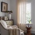 Miniatyrbilde 4 av 5: Gardiner i vintagestil med heklet bomull og dusk