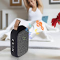 Miniatyrbild 2 av 5: Bärbar Bluetooth-högtalare 360° Chockerande Surroundljud 4 Spelläge IPX7 för Utomhuscamping Grå