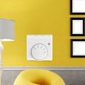 Miniatyrbilde 2 av 5: Kvadratisk romtermostat 220V Mekanisk romtermostat Temperaturregulator Klimaanlegg og gulvvarme