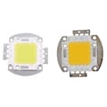 2 stk LED-brikker 100W 7500lm Lyspære Spotlight Høy Effekt Integrert DIY Hvit & Varmt Hvit
