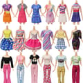 Barbie Kläder Dockkläder Tillbehör Flickleksaker BJD 30cm
