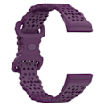 Miniatyrbillede 2 af 5: Byte af hul rem til Fitbit Versa 4/Versa 3/Sense 2/Sense Watch tilbehør (mørklilla)