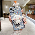Miniatyrbillede 1 af 5: Kawaii Kuromi Tegneserie Telefon Cover Til Iphone 14 13 12 11 Pro Max Mini Xr X Xs Max 8 7 Plus Se Anti-fald Cover A4 A4 For iphone 11 pro