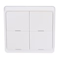 Miniatyrbillede 5 af 8: 4-knaps trådløs scene-kontakt til ZigBee WIFI 2.4GHZ intelligent