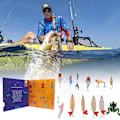 Miniatyrbilde 2 av 3: Adventskalender 2023 Adventskalender Fiske Jul 12 dagers nedtelling gave A