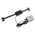 Miniatyrbilde 4 av 5: Dro Digital Avlesning Kit Aluminiumlegering Svart 0 200Mm Digital Avlesning Dro Fjernkontroll Lcd For Fresemaskiner Eller Dreiebenker