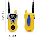 Miniatyrbild 3 av 4: Talkie-walkie för barn (gul), räckvidd 50 meter