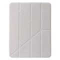 Miniatyrbild 2 av 5: Fodral för iPad Air 11 (2024) PU-läder Origami Stativ Transparent Tabletfodral - Grå-WELLNGS Grey